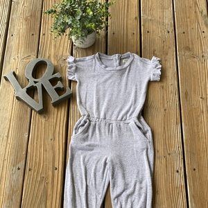 Grey Warm Romper